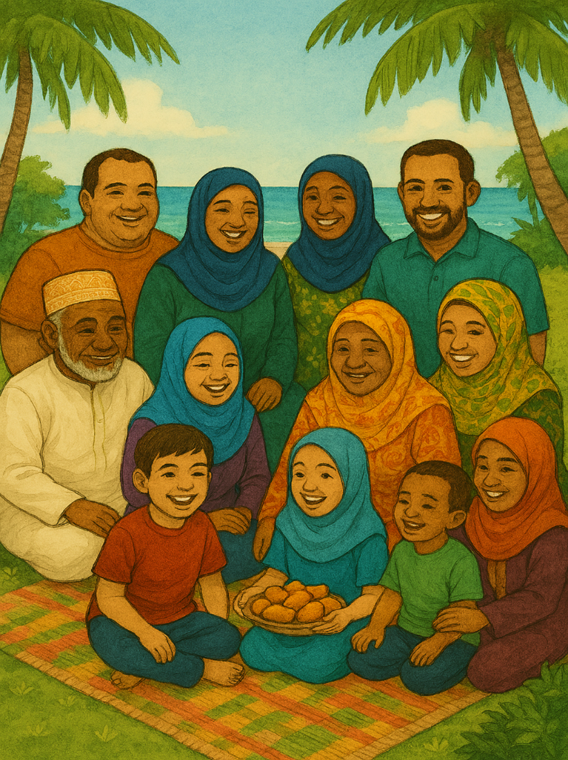The picture below shows family membe